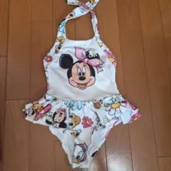 MONNALISA ミニーマウス ワンピース水着