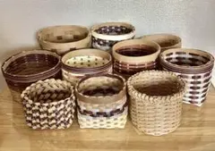 かご小物№115　クラフトバンド　エコクラフト　⭐️ハンドメイド⭐️