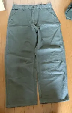 Carhartt カーハート ワークパンツ オリーブグリーン カーゴ 35×34