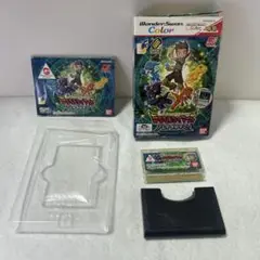 デジモンテイマーズ　ブレイブテイマー　ワンダースワンカラー　カセット　ソフト