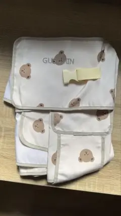 GUSUMIN 寝返り防止ベルト くま柄