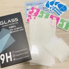 ガラスフィルム 2枚 + レンズフィルム 2枚　強化ガラス　保護フィルム