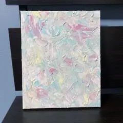 アートパネル　テクスチャーアート　スプリングパステルカラー