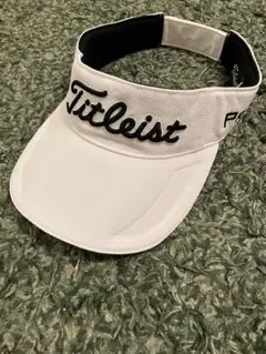 Titleist ProV1 サンバイザー ホワイトゴルフ　タイトリスト 白