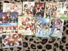 五等分の花嫁 ウエハースカードまとめ売り