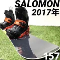 超美品⁉️B227.5 SALOMON 2017年 メンズスノーボードセット