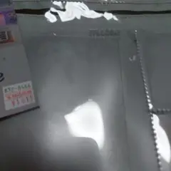 mitte クリアポーチ グレー
