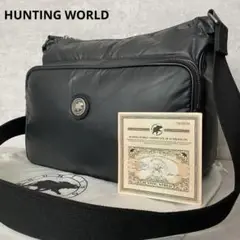希少モデル✨ハンティングワールド ボディバッグ ショルダーバッグ バチュークロス