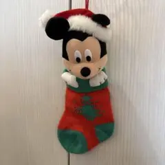 ミッキーマウス クリスマスソックス