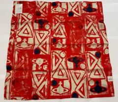 Vivienne Westwood 新品未使用 幾何学模様 赤 スカーフバンダナ