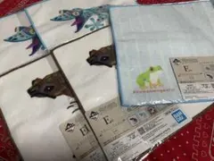 爬虫類&両生類 E賞タオルコレクション 5枚set