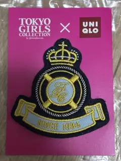 UNIQLO × TOKYO GIRLS COLLECTION ワッペン