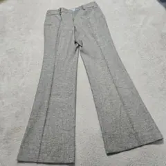 THE SUIT COMPANY she カシミヤ混 スラックス パンツ【L】