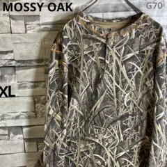 MOSSY OAK/リアルツリーロンT/ヘンリーなネック/サーマル/G70