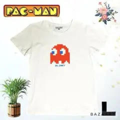 PAC-MAN パックマン BLINKY ブリンキー Tシャツ 白 ホワイト L