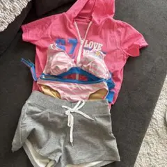 Jr水着・ショートパンツ・トップスセット