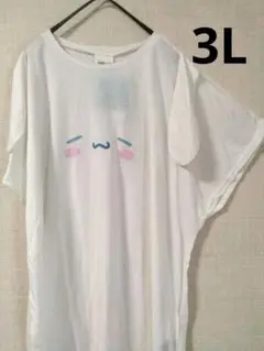 3L シナモロール　ドルマンスリーブチュニック　バックプリントTシャツ