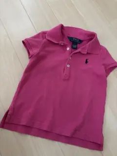 美品！POLO RALPH LAUREN 半袖ポロシャツ 4サイズ ピンク