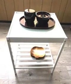 サイドテーブル ホワイト