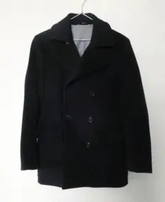 送料込　マルジェラ 10 Pコート メンズ サイズ46 異素材切替 ボア襟 Maison Margiela メゾンマルジェラ ステンカラーコート/ICONS