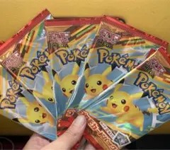 マクドナルド　ハッピーセット　ポケモンカードプロモパック 5パックセット
