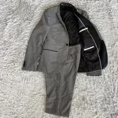 TOPMAN トップマン　シングルスーツセットアップ　ビジネス　グレー　36