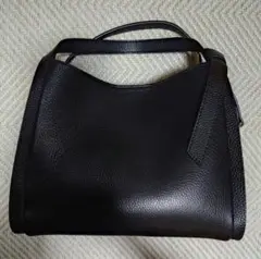 MFFOR ショルダーバッグ レザーレディース 2way ハンドバッグ ブラック