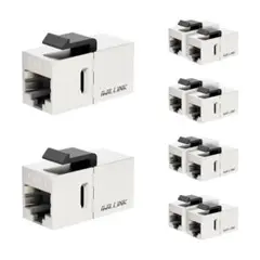 Cat7 カプラー RJ45 Cat7 シールド付き カプラー【10個セット】