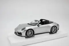 1/18 ポルシェ 911 (992) タルガ 4 GTS シルバー PMA
