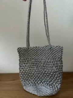 The Bagmati シルバー　メッシュバッグ