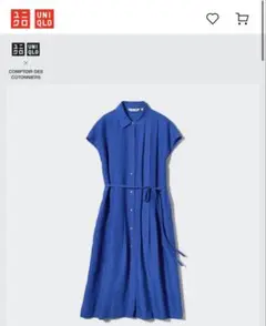 UNIQLO リネントレンドシャツワンピース