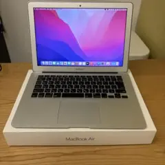 MacBook Air 13インチ 2017 i7/8GB/512GB バッテリ
