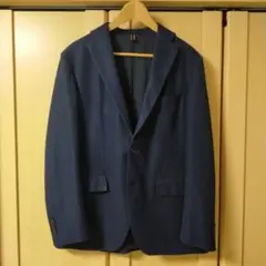 スーツカンパニー ネイビー ウォッシャブルジャケット2ボタン 175-4Drop
