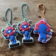ミャクミャク キーホルダー 3個セット