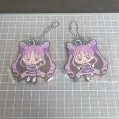 プリキュア　キュアキュンキュン　カプセルラバーマスコット1、2