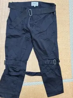 peel&lift ボンデージパンツ M ベージュ fragment 藤原ヒロシ PEEL&LIFT black satin bondage trousers modern ブラック