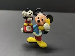 送料込みDISNEY ディズニー ミッキーマウス テレフォン PVCフィギュア