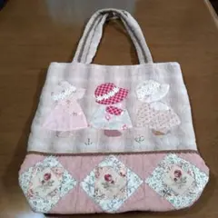 ハンドメイド　スーちゃん　トートバッグ