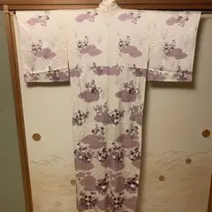 正絹袷訪問着