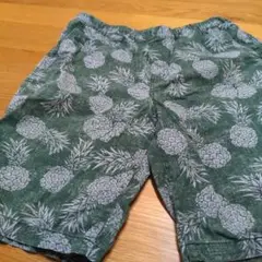 ユニクロ　160 Ryn Spooner パイナップル柄 ハーフパンツ