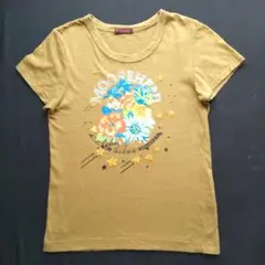 ヴィンテージ【B'- Bop Studio】南国ボタニカル＆流れ星 Tシャツ　М