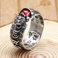 メキシカン ヴィンテージ インディアン シルバー999 メンズ オープンリング