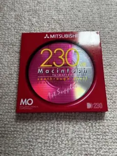 MITSUBISHI 230MB Macintosh MOディスク