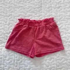ショートパンツ　　短パン　水遊び　80サイズ　赤　ピンク　女の子　男の子