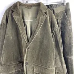 BEAMS Thick Ridges Corduroy Set Up