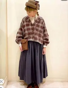 サマンサモスモス 脇リボンスカート　新品