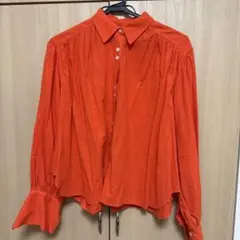 HeRIN.CYE 長袖シャツ オレンジ