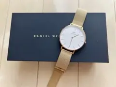 【美品】ダニエルウェリントン　PETITE EVERGOLD 36mm