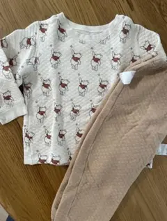 UNIQLO くまのプーさん ベビーパジャマ 110
