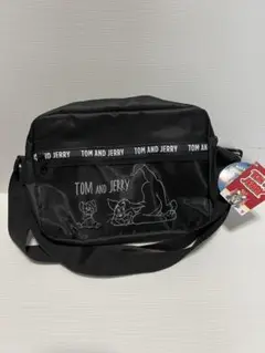 トム&ジェリー　メッシュポケット付きショルダーバッグ
